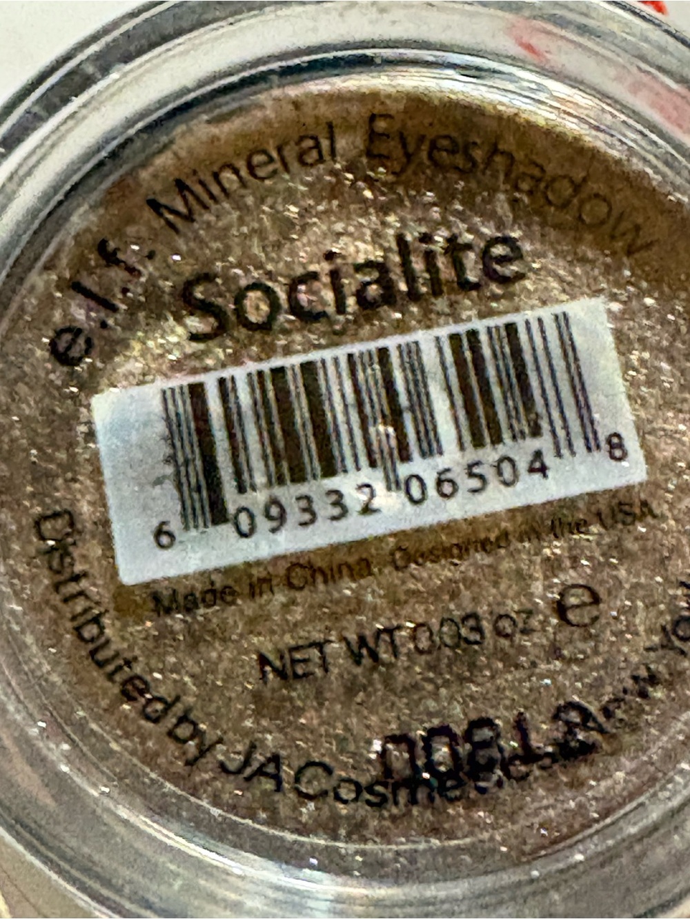 NFS-Sold-ABAGLIEN 
e.l.f. Mineral Eyeshadow - Socialite (Shimmery Bronze)